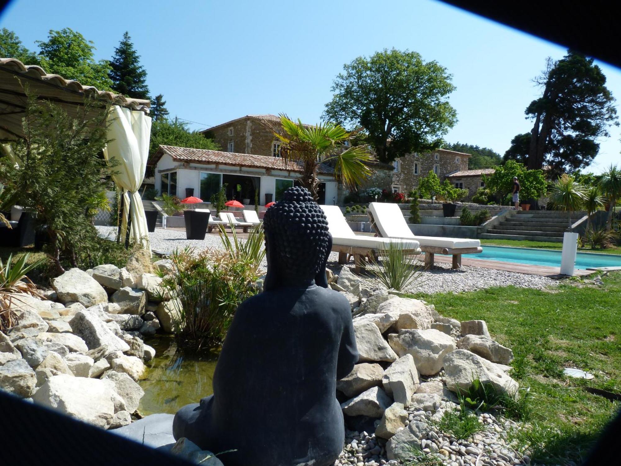 Le Prieure Des Sources Hotell La Répara Eksteriør bilde